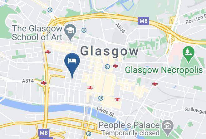 Hotel Indigo Glasgow Map