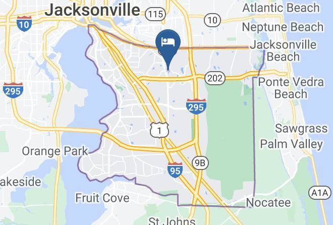 Duval - Hotel Indigo Jacksonville Deerwood Park Maps