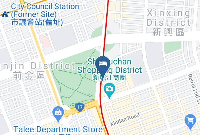 Hotel Indigo Kaohsiung Central Park Map