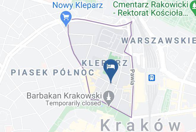 Cracow - Hotel Indigo Krakow Old Town Maps