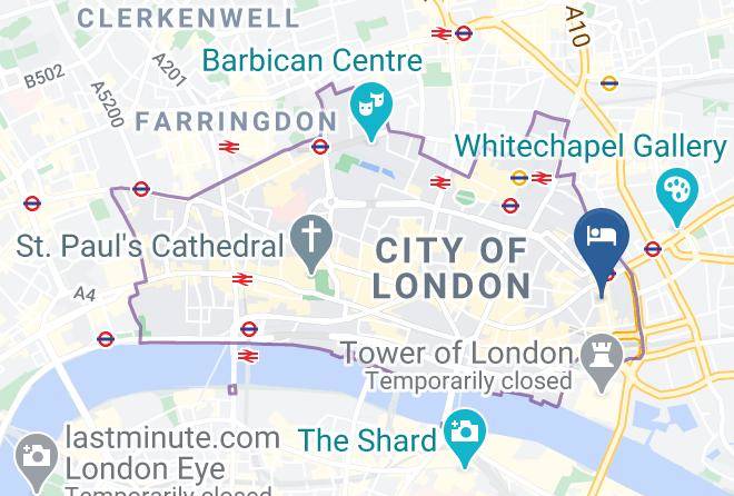 London - Hotel Indigo London Tower Hill Maps