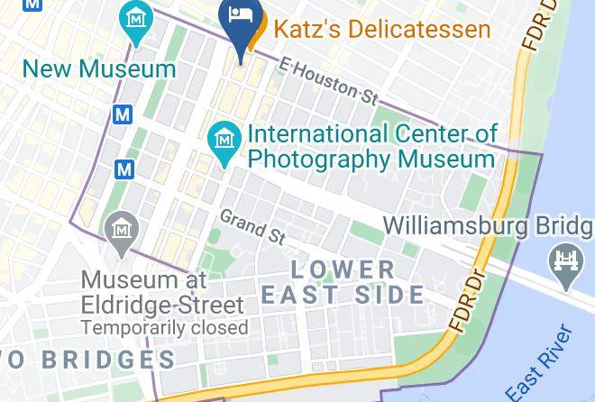 New York - Hotel Indigo Lower East Side New York Maps