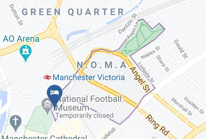 Greater Manchester - Hotel Indigo Manchester Victoria Station Maps