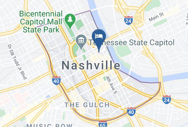 Davidson - Hotel Indigo Nashville Maps