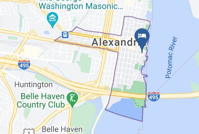 Alexandria City - Hotel Indigo Old Town Alexandria Maps