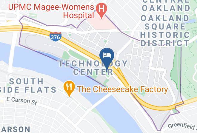 Allegheny - Hotel Indigo Pittsburgh University Oakland Maps