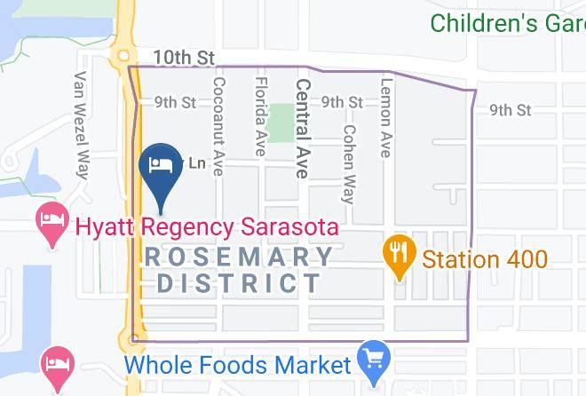 Sarasota - Hotel Indigo Sarasota Maps