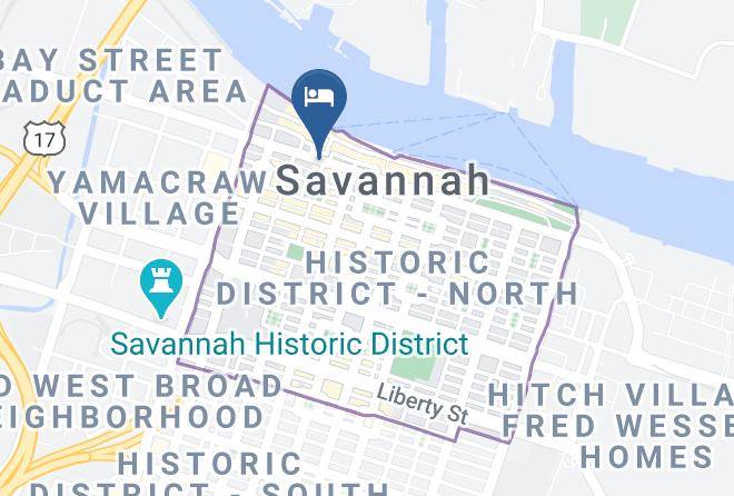 Chatham - Hotel Indigo Savannah Historic District Maps