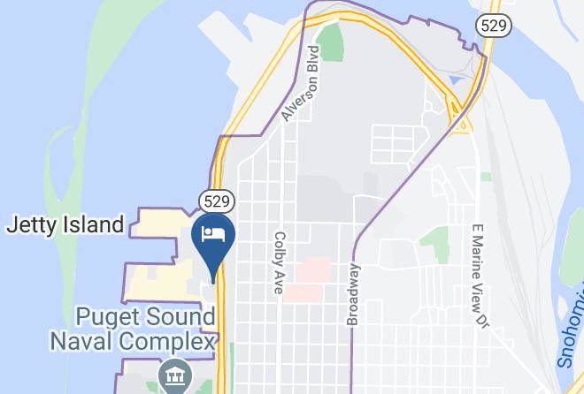 Snohomish - Hotel Indigo Seattle Everett Waterfront Maps