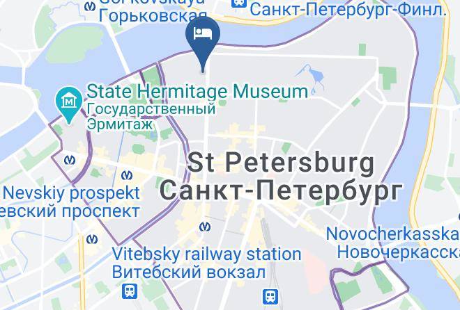 Saint Petersburg - Hotel Indigo St Petersburg Tchaikovskogo Maps