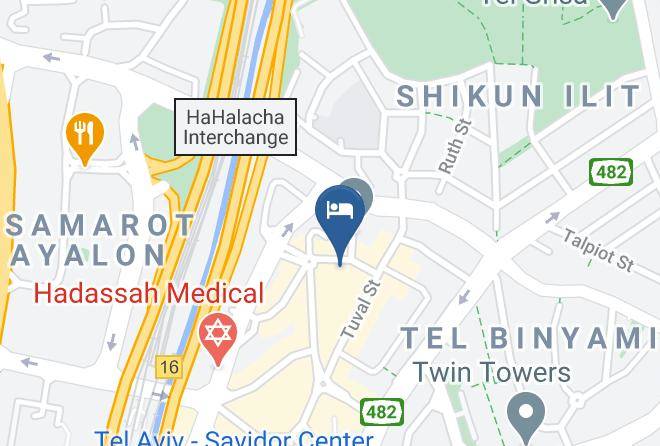 Ramat Gan - Hotel Indigo Tel Aviv Diamond District Maps