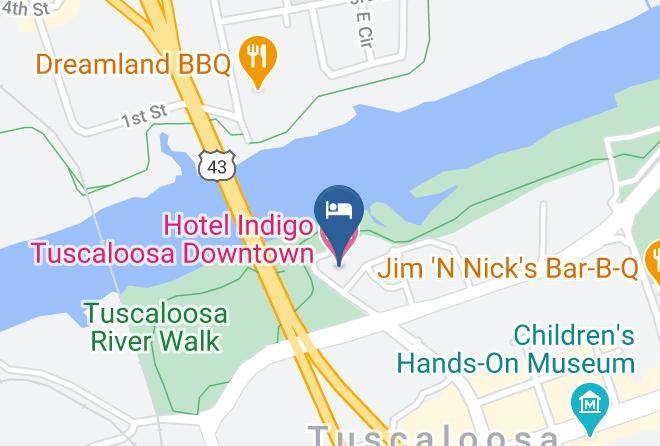 Tuscaloosa - Hotel Indigo Tuscaloosa Downtown Maps