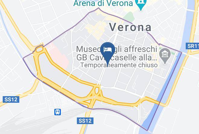 Verona - Hotel Indigo Verona Grand Hotel Des Arts Maps