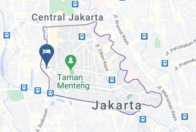 Central Jakarta - Hotel Indonesia Kempinski Jakarta Maps