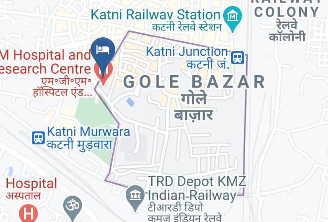Murwara - Hotel Indra Palace Maps