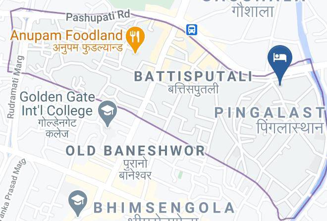 Kathmandu - Hotel Indreni Himalaya Maps
