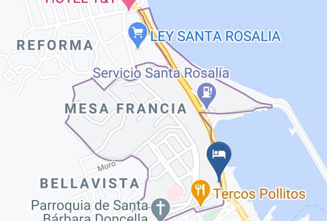 Mulege - Hotel Industrial Maps