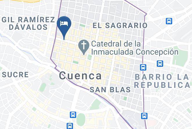 Cuenca - Hotel Ines Maria Maps