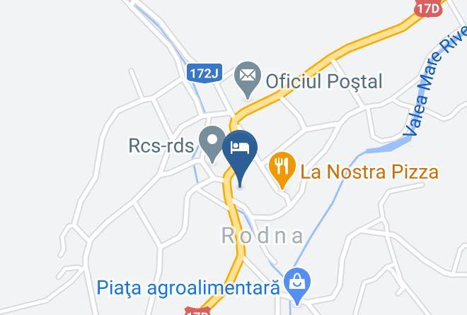 Rodna - Hotel Ineul Maps
