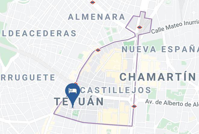 Hotel Infanta Mercedes Map