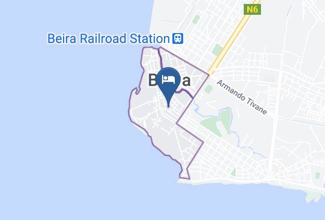Cidade Da Beira - Hotel Infante Maps