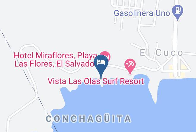 Chirilagua - Hotel Infinito Maps
