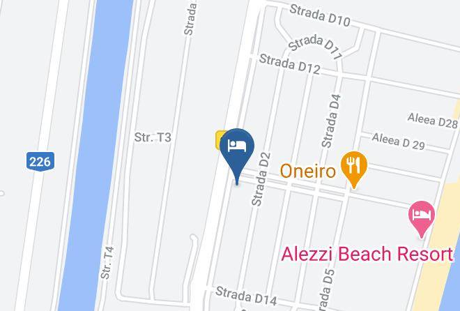 Hotel Infinity Mamaia Nord Map