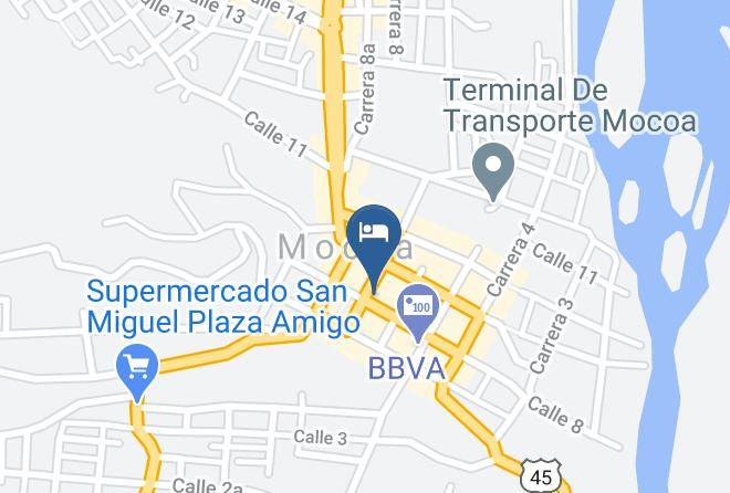 Mocoa - Hotel Inga Real Maps