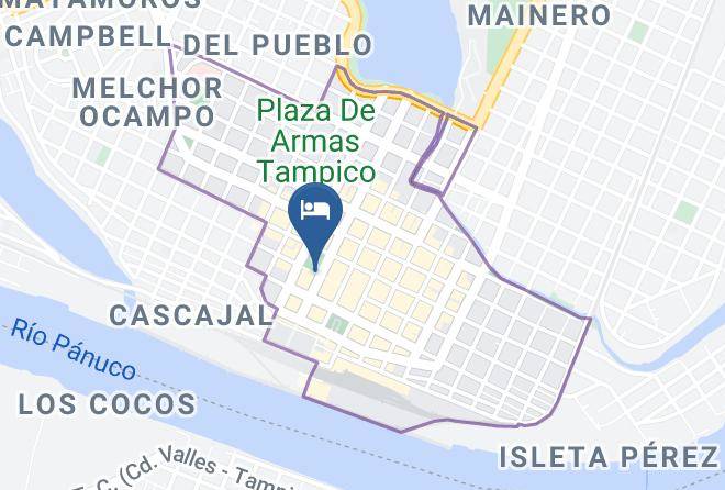 Tampico - Hotel Inglaterra Tampico Maps