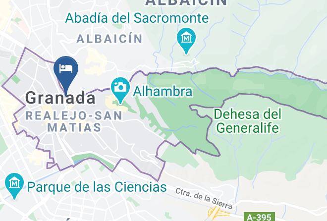 Granada - Hotel Inglaterra Maps