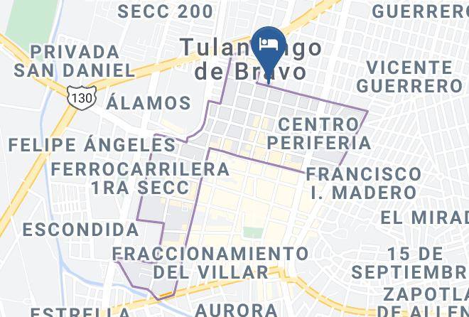 Tulancingo De Bravo - Hotel Ingles Maps