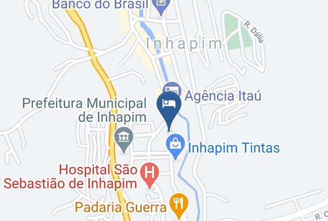 Inhapim - Hotel Inhapim Maps