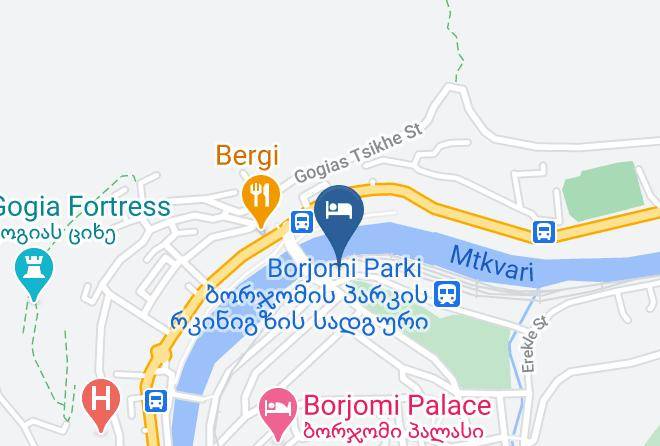 Borjomi - Hotel Ini Maps