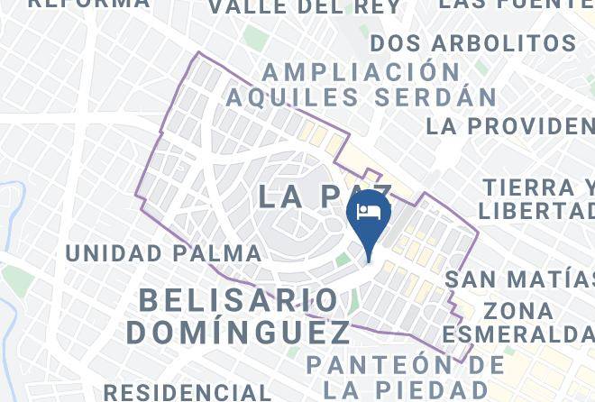 Puebla La Paz - Hotel Inigo Maps