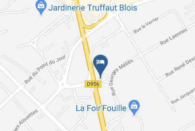 Loir Et Cher - Hotel Blois Saint Gervais Maps
