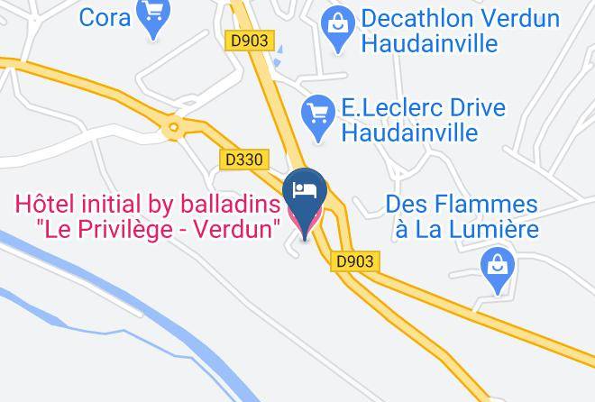 Meuse - Hotel Initial By Balladins Le Privilege Verdun Maps