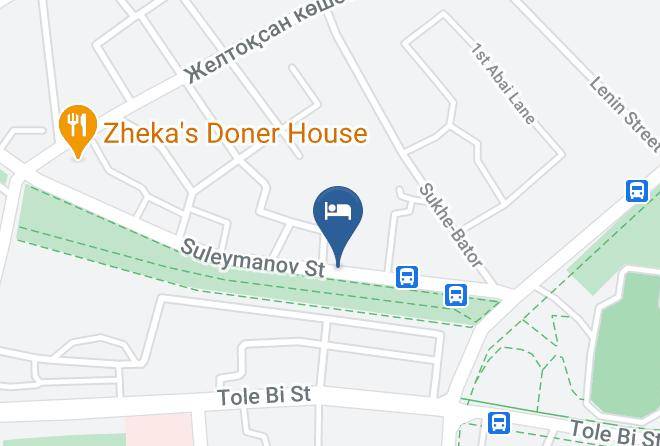 Taraz - Hotel Inju Maps