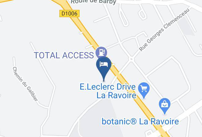Savoie - Hotel Inn Design Chambery La Ravoire Maps