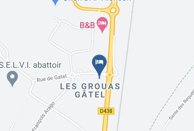 Orne - Hotel Inn Design Resto Novo Alencon Maps