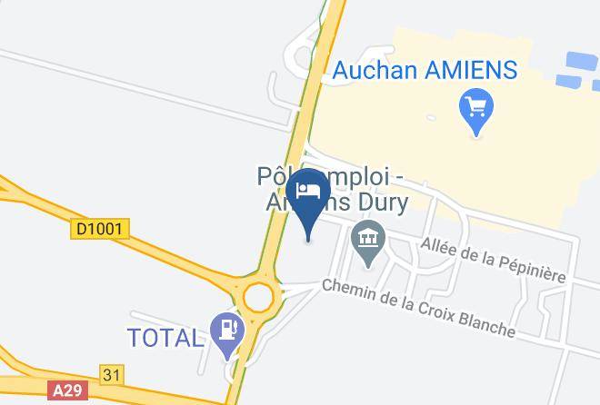 Somme - Hotel Inn Design Resto Novo Amiens Maps