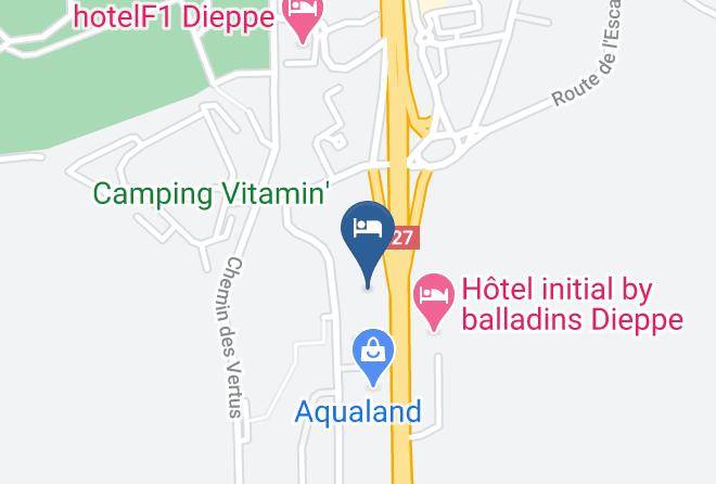 Seine Maritime - Hotel Inn Design Resto Novo Dieppe Maps
