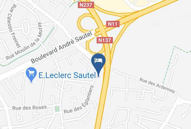 Hotel Inn Design Resto Novo La Rochelle Map