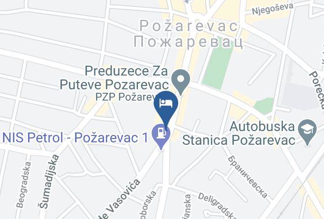 Hotel Inn Pozarevac Map