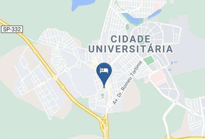 Campinas - Hotel Pousada Universitaria Maps