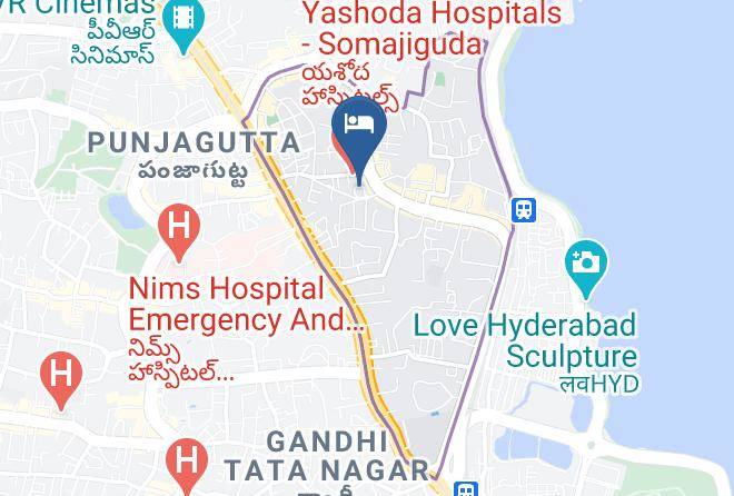 Hotel Inner Circle Map