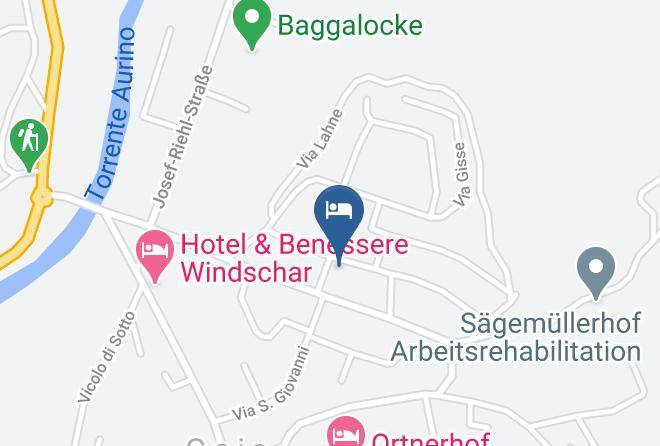 Bolzano - Hotel Innerhofer Der Innerhofer Agnes & Edith Maps