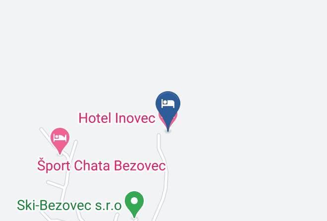 Nove Mesto Nad Vahom - Hotel Inovec Maps