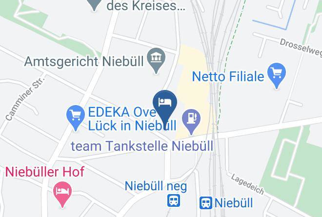 Nordfriesland - Hotel Insel Pension Maps