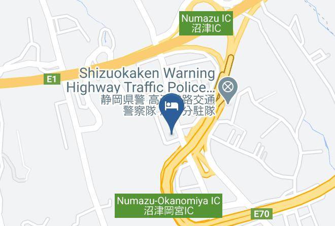 Numazu City - Hotel Inside Maps