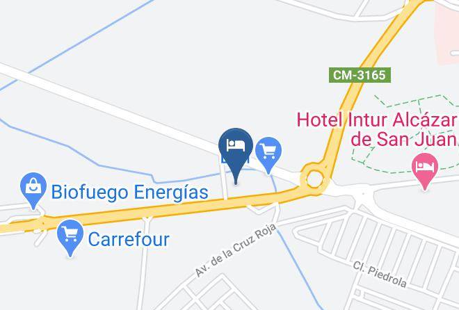 Ciudad Real - Hotel Insula Barataria Maps